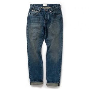 Taylor Stitch Democratic Jeans 18-Month Wash Organic Selvage size 32